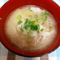 みれいく's cooksnap of when they made じゃがいも・豚肉・わかめのお味噌汁.