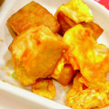 hiromi_ja's cooksnap of when they made 厚揚げとふわたまのケチャップ炒め.