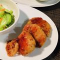 かなぽん☆☆'s cooksnap of when they made れんこん肉巻きマスタードソテー.