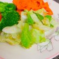 へい♡ゆー♡'s cooksnap of when they made キャベツのごま和え.