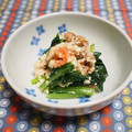 バカリャウ's cooksnap of when they made 小松菜ときのこの明太白和え.