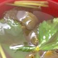 キロリン's cooksnap of when they made １人分量♡顆粒だしで作る基本のお吸い物.