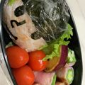 のむちing's cooksnap of when they made キャラ弁　ワンピース　ゾロ.