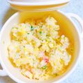プー♡'s cooksnap of when they made ランチに３分☆卵チャーハン.