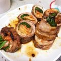 冷蔵庫レスキュー隊's cooksnap of when they made そのまま巻くだけ！ニラ巻き豚キムチ.