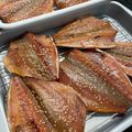 わか★'s cooksnap of when they made アジの干物（味醂干し）.