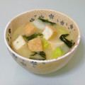キンプリ's cooksnap of when they made 生揚げと白菜の味噌汁.