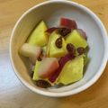 taya穂's cooksnap of when they made さつま芋とリンゴのレモン煮 ☆.