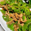 ボブ♪'s cooksnap of when they made 簡単！黄金比！豚チンジャオロース☆.