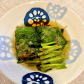 たぬっこランド's cooksnap of when they made ほうれんそうのおひたし.