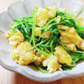 ペコリーナの台所's cooksnap of when they made みょうたま 〜苗玉〜（豆苗の玉子炒め）.