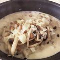 花花里's cooksnap of when they made チーズ並み？納豆で濃厚リゾット♡.