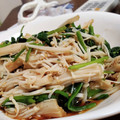 rumi_0508's cooksnap of when they made ほうれん草とえのきのナムル風.