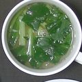 水像おうる's cooksnap of when they made サバ缶の汁ですぐできるおつゆ.