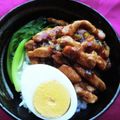 chako106HM's cooksnap of when they made 極ウマ！ルーロー飯丼 ♪.