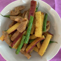 クックJWLD9G☆'s cooksnap of when they made 豚肉とさつまいも、塩バター炒め.