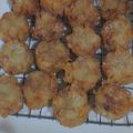 よぉぎゅると's cooksnap of when they made 片栗粉と米粉で、市販シューマイで揚げ焼売.