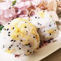 ゆるмαмα's cooksnap of when they made ごま塩たぬきおにぎり.