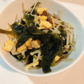 さゆゆゆこ's cooksnap of when they made きのことわかめの卵炒め.
