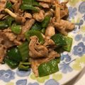スマイルｍ's cooksnap of when they made 豚こまとピーマンのオイスターにんにく炒め.