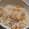 ひまわり⭐️⭐️'s cooksnap of when they made 白だしで絶品☆ツナコーンの炊き込みご飯.