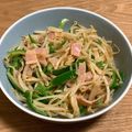 柴犬のお顔☆'s cooksnap of when they made 超簡単お弁当おかず！ハムもやしのマヨ炒め.
