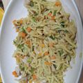 めぇぇこ☆'s cooksnap of when they made もりもり食べるよ☆離乳食de焼きそば♪.