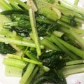☆ayami☆26's cooksnap of when they made 小松菜のにんにく炒め.