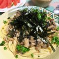 ぽろっとＱちゃん's cooksnap of when they made 和風きのこスパゲッティ.