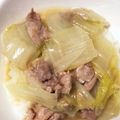hiromik6's cooksnap of when they made 簡単！豚こま×白菜(^ω^)中華丼.