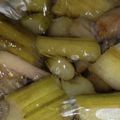 桃アン's cooksnap of when they made ＊ずいきの下処理＊.