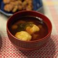 ちゃぴ♥'s cooksnap of when they made 簡単！朝食にも♪がんもとワカメのお味噌汁.