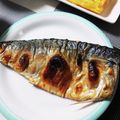 ぺしゃ's cooksnap of when they made 胡麻油香る♩サバの塩焼き.