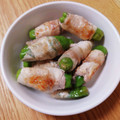 もにゃっこ's cooksnap of when they made シンプルが一番美味しい/ししとう豚肉巻き.