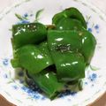 ダリア☆'s cooksnap of when they made ピーマンのバタ−ぽん焼き.