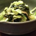 へのへのもへの's cooksnap of when they made レンジで！キャベツとワカメの和え物.