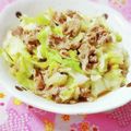 ふうはっちゃん's cooksnap of when they made 豚肉とキャベツの甘辛生姜焼き.