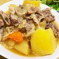 ほうじcha's cooksnap of when they made 醤油麹de肉じゃが.