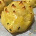 Oisikunaru's cooksnap of when they made ハリネズミ スイートポテト.
