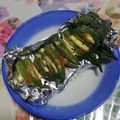 くネコまろす's cooksnap of when they made オクラのピリ辛マヨネーズ焼き.