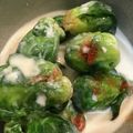 saki1010's cooksnap of when they made 優しい味♬芽キャベツのクリーム煮.