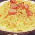 Nöööla♡'s cooksnap of when they made 生クリーム不要！10分で本場カルボナーラ.