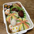 ちっぴっぴ☆'s cooksnap of when they made ✿キャラ弁に可愛いカラフルうずらの卵✿.