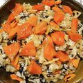 及川真愛弥's cooksnap of when they made 炊飯器でちらしずし(藤井先生のをアレンジ.