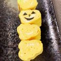 ちゃまたまご's cooksnap of when they made 卵焼きでジャックオランタン☆ハロウィン弁.
