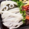 ちゃまたまご's cooksnap of when they made チーズのミイラおにぎり弁当☆キャラ弁.