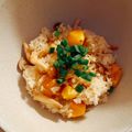 mayurich's cooksnap of when they made ◆栗甘露煮と白だしで！ズボラな栗舞茸ご飯.