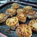 takalog's cooksnap of when they made ボリューム満点♪蓮根のはさみ焼き.