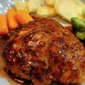 とんゆき's cooksnap of when they made 激ウマ！簡単＊プロの基本の絶品ハンバーグ.