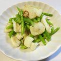 みずき116's cooksnap of when they made イカとアスパラのレモンソルト炒め！.